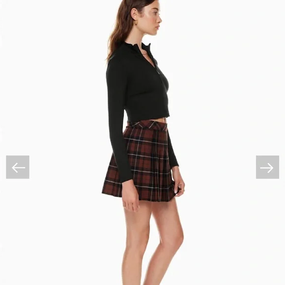 Aritzia Sunday Best Hug 1/2 Zip in Black Size Large - Picture 4 of 4